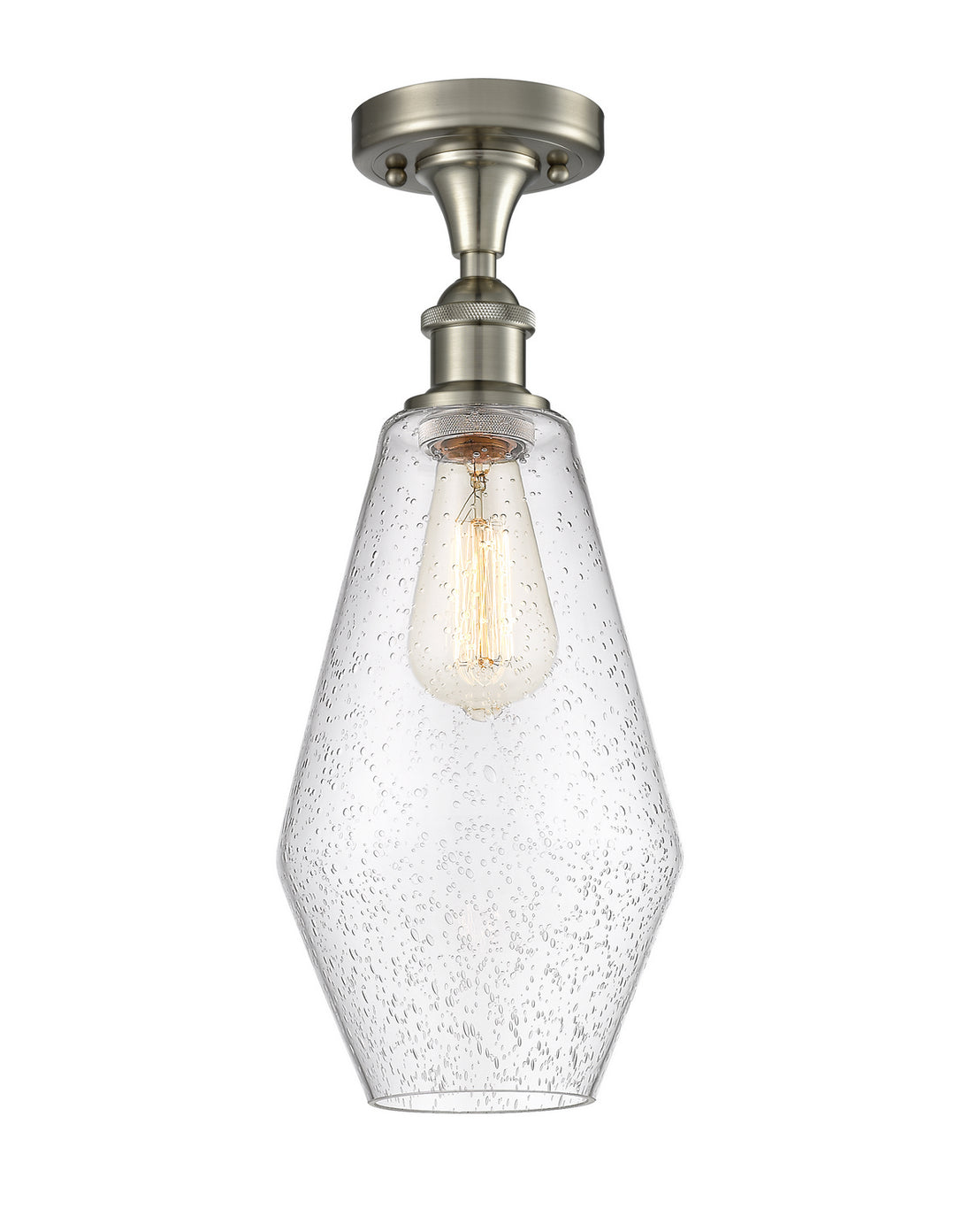 Innovations Ballston 516-1C-SN-G654-7-LED Ceiling Light - Brushed Satin Nickel