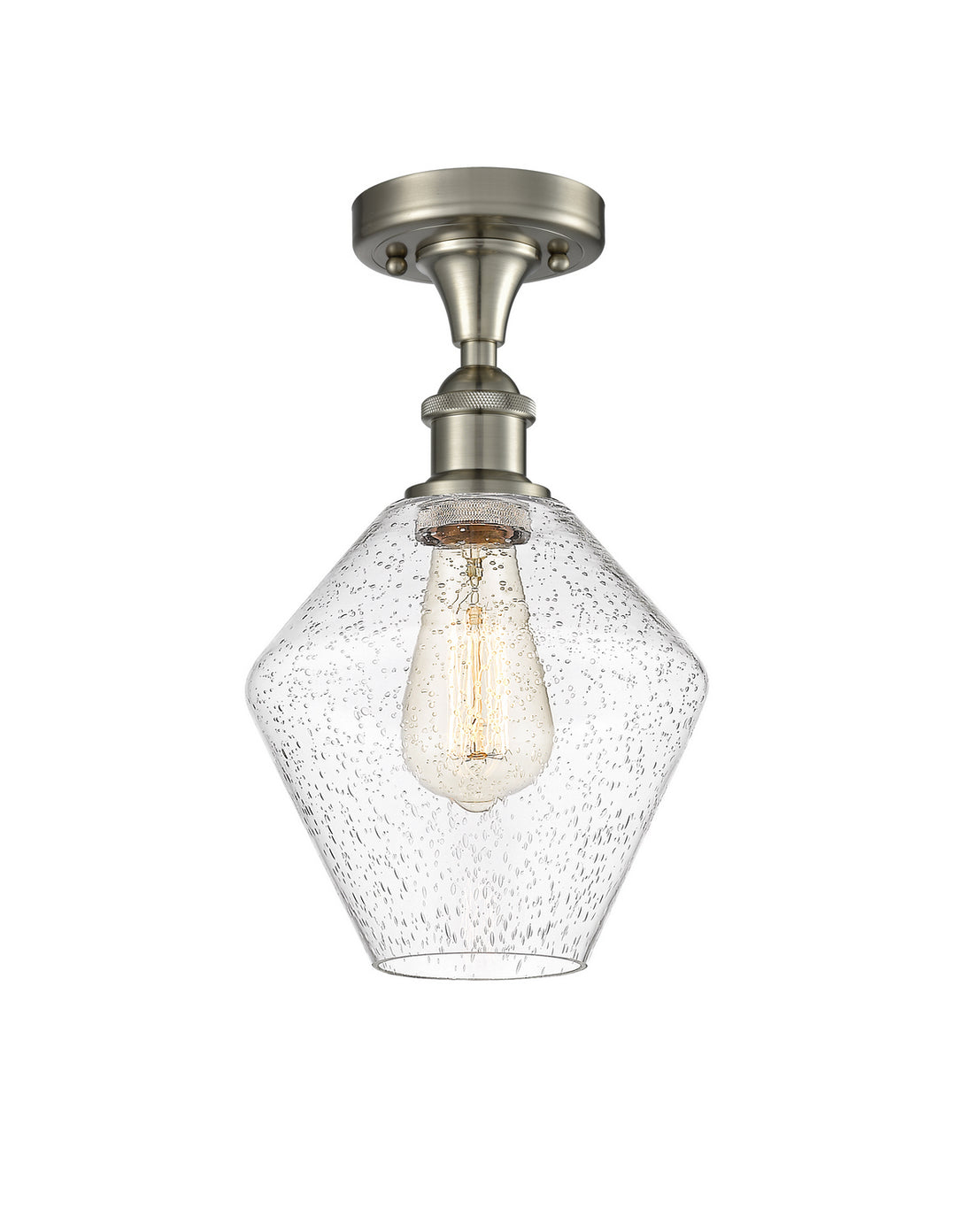 Innovations Ballston 516-1C-SN-G654-8-LED Ceiling Light - Brushed Satin Nickel