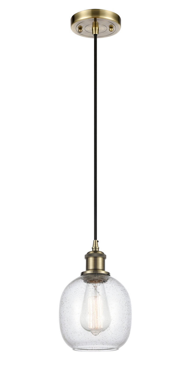 Innovations Ballston 516-1P-AB-G104-LED Pendant Light - Antique Brass