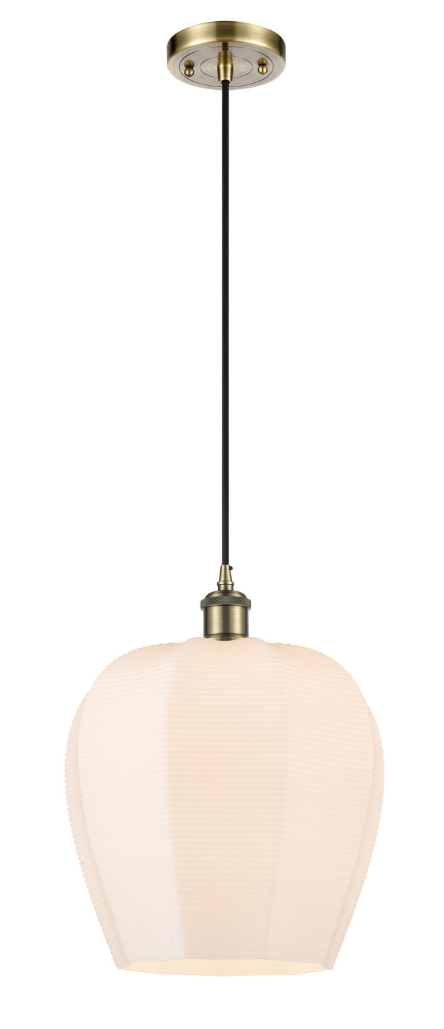 Innovations Ballston 516-1P-AB-G461-12-LED Pendant Light - Antique Brass