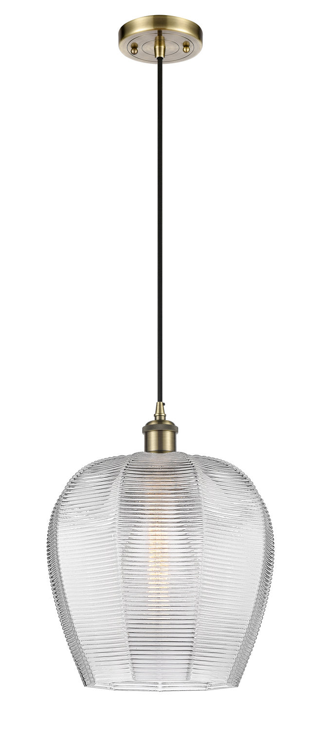 Innovations Ballston 516-1P-AB-G462-12-LED Pendant Light - Antique Brass