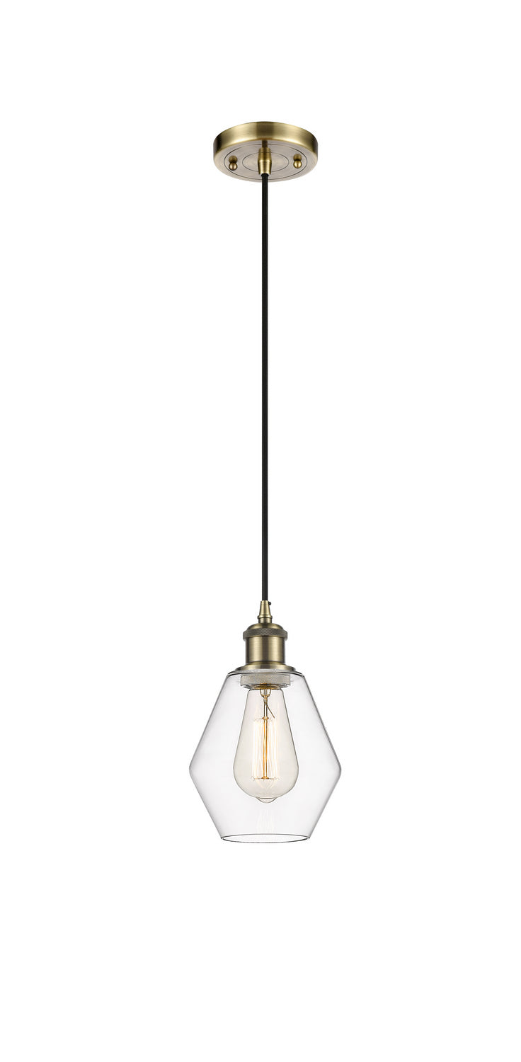 Innovations Ballston 516-1P-AB-G652-6-LED Pendant Light - Antique Brass