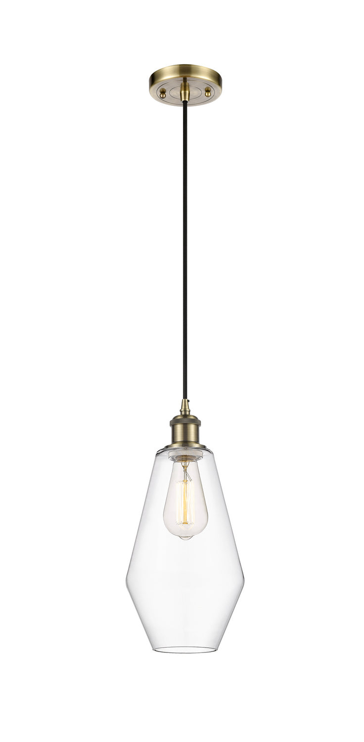 Innovations Ballston 516-1P-AB-G652-7-LED Pendant Light - Antique Brass