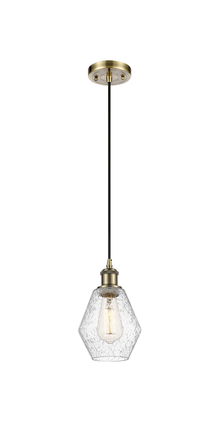 Innovations Ballston 516-1P-AB-G654-6-LED Pendant Light - Antique Brass