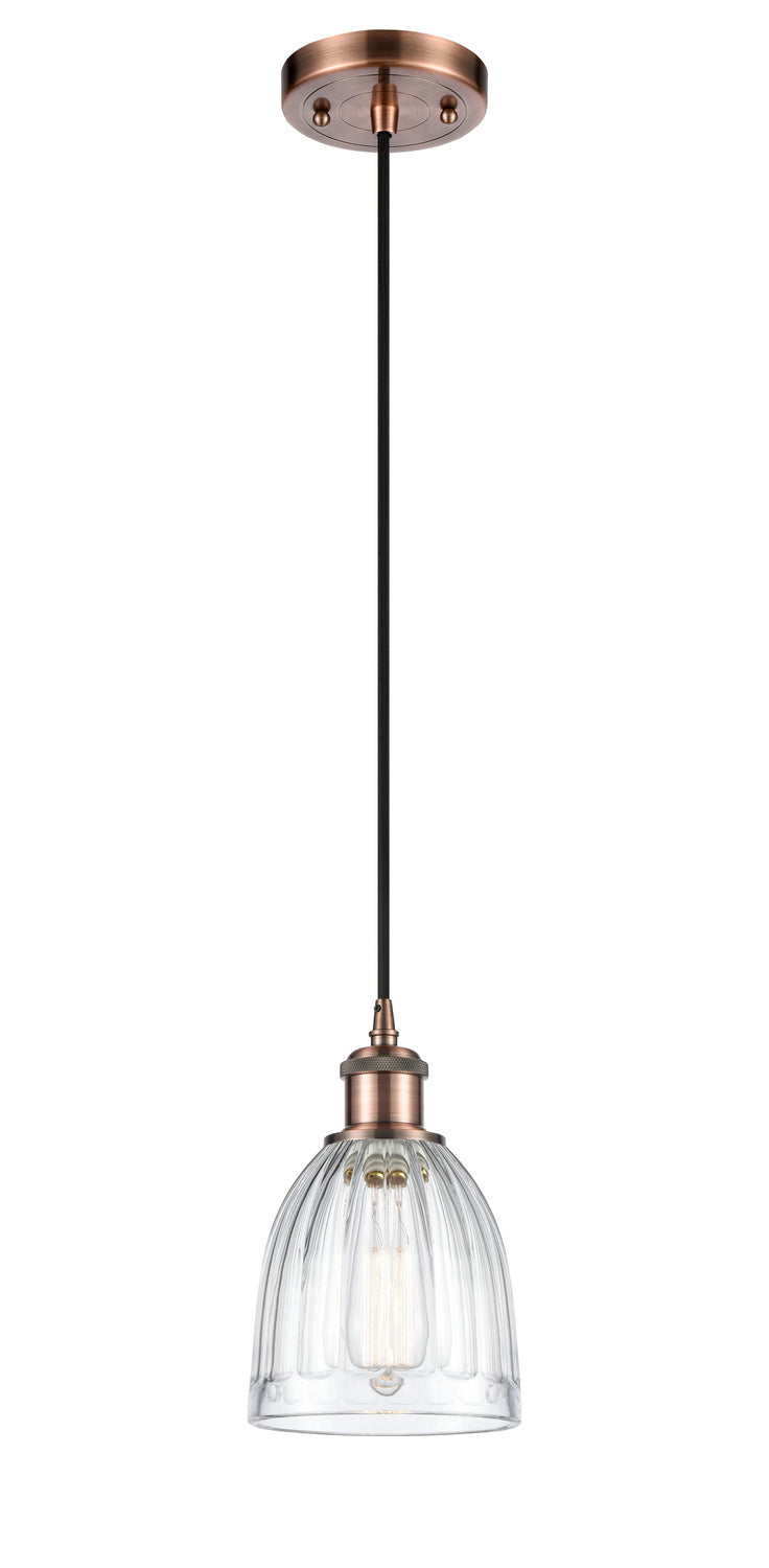 Innovations Ballston 516-1P-AC-G442 Pendant Light - Antique Copper