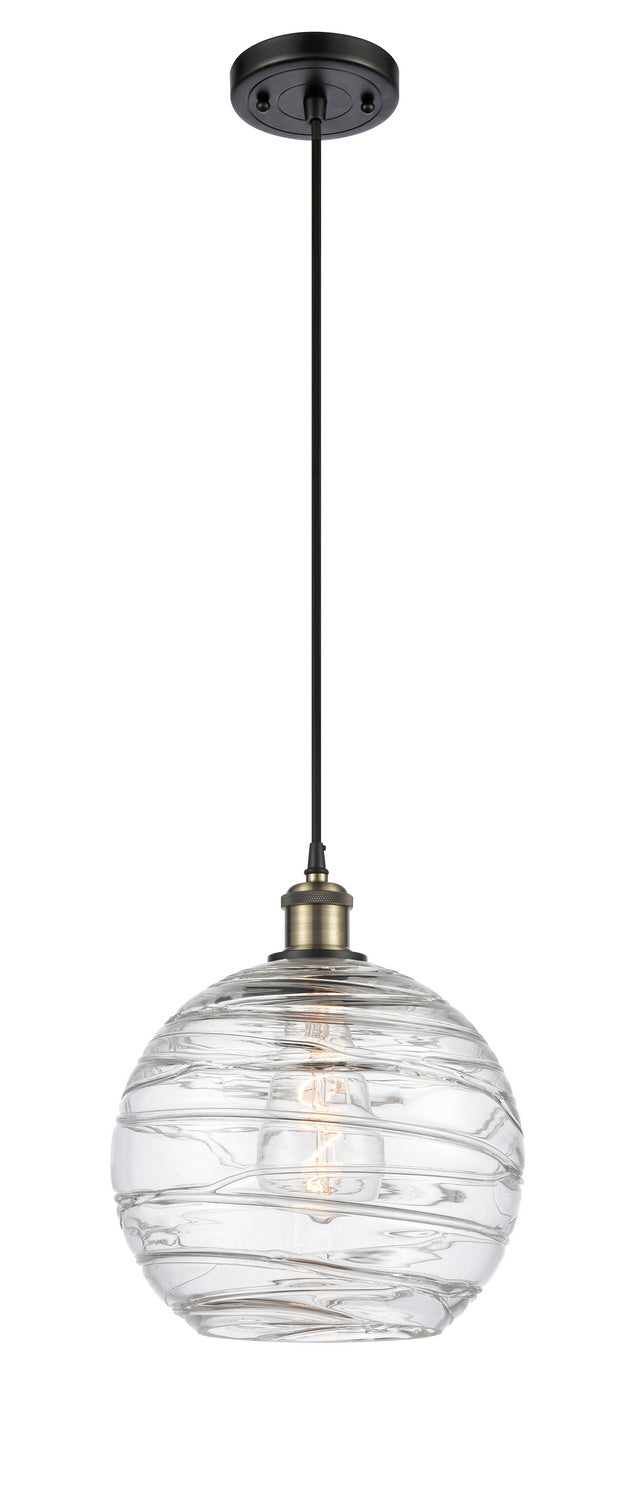 Innovations Ballston 516-1P-BAB-G1213-10-LED Pendant Light - Black Antique Brass