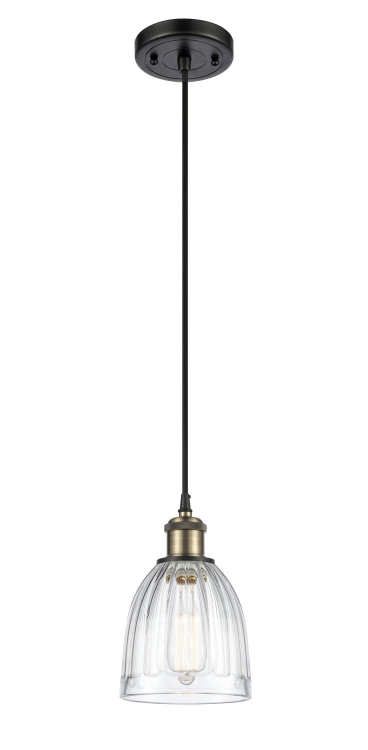 Innovations Ballston 516-1P-BAB-G442 Pendant Light - Black Antique Brass
