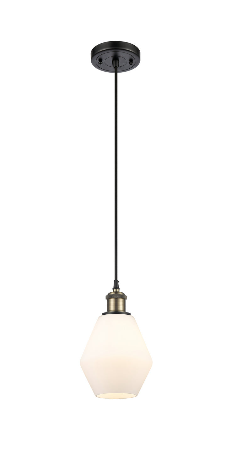 Innovations Ballston 516-1P-BAB-G651-6 Pendant Light - Black Antique Brass