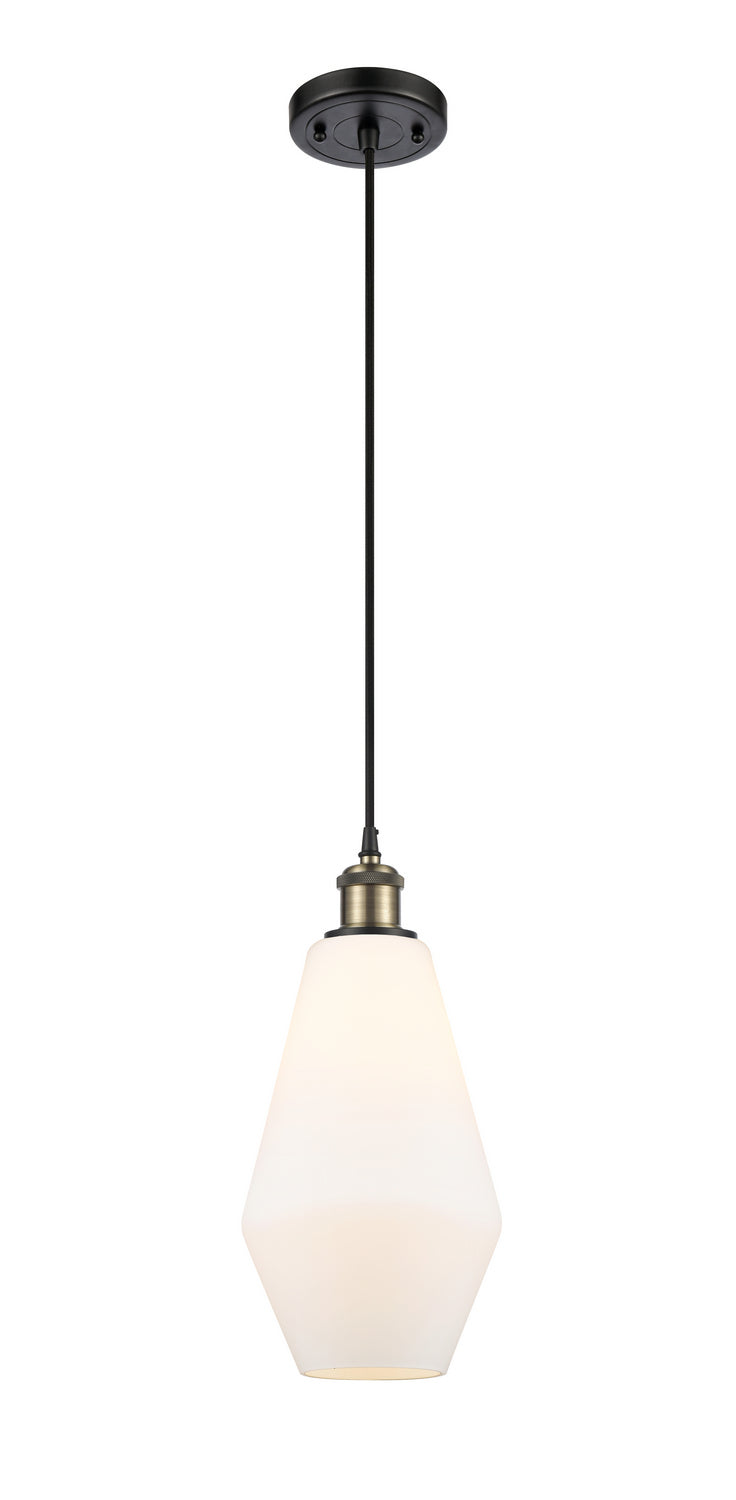 Innovations Ballston 516-1P-BAB-G651-7-LED Pendant Light - Black Antique Brass