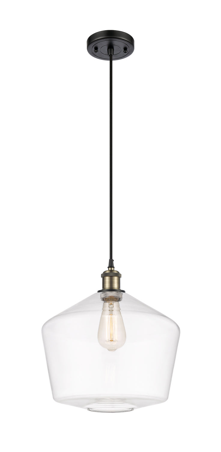 Innovations Ballston 516-1P-BAB-G652-12-LED Pendant Light - Black Antique Brass
