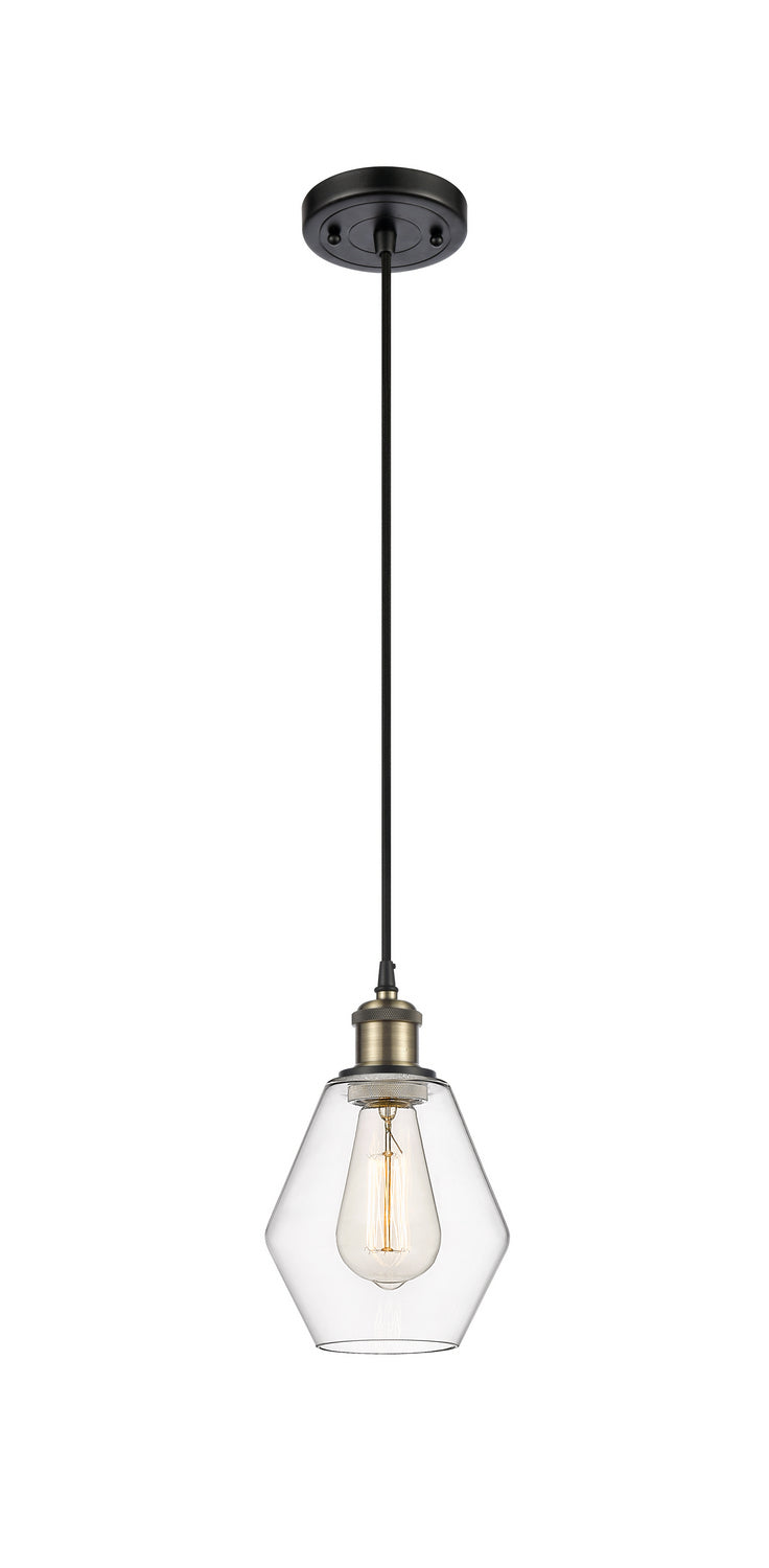 Innovations Ballston 516-1P-BAB-G652-6-LED Pendant Light - Black Antique Brass