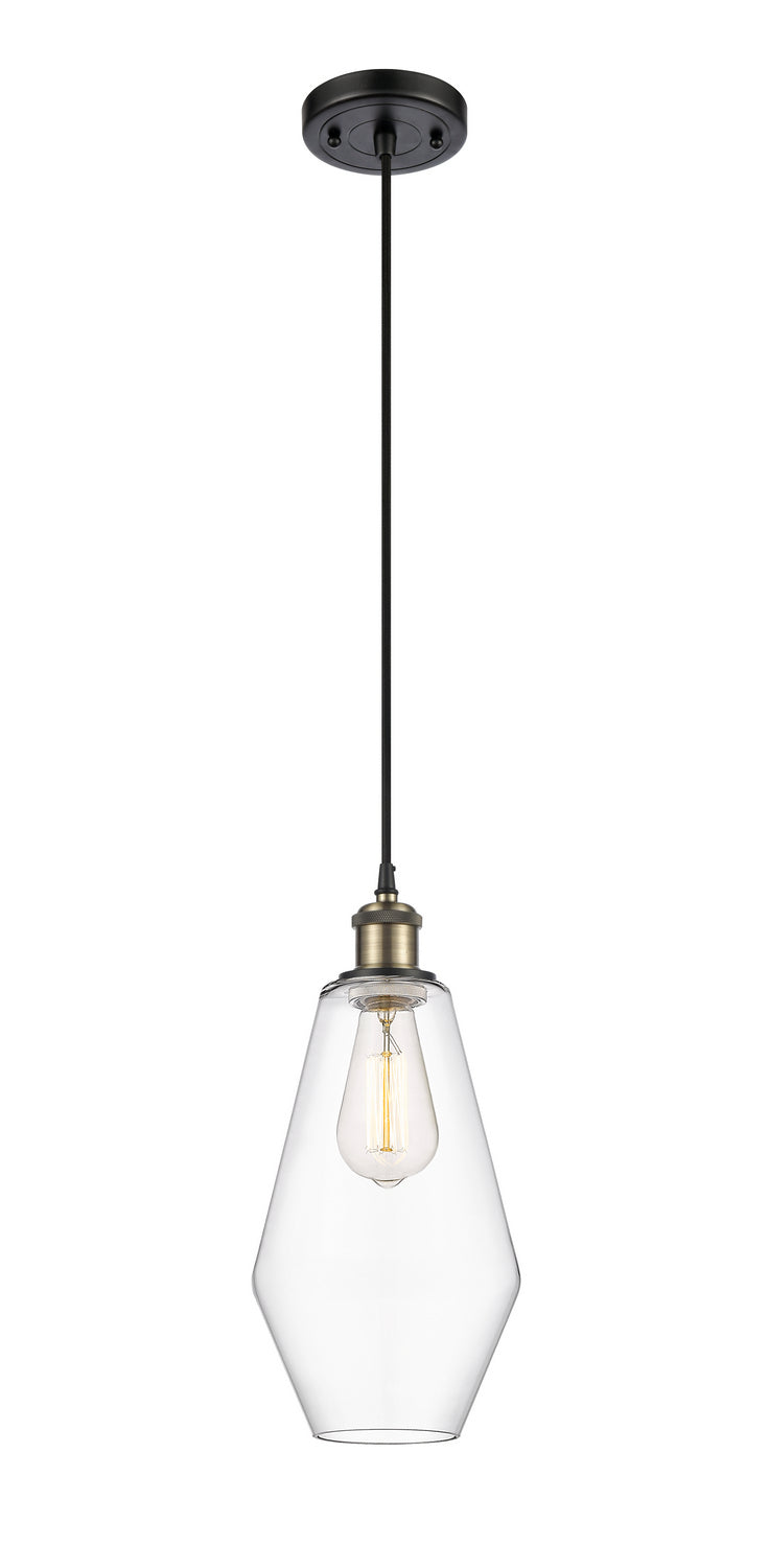 Innovations Ballston 516-1P-BAB-G652-7 Pendant Light - Black Antique Brass