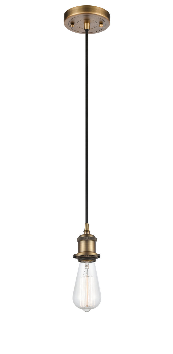 Innovations Ballston 516-1P-BB Pendant Light - Brushed Brass