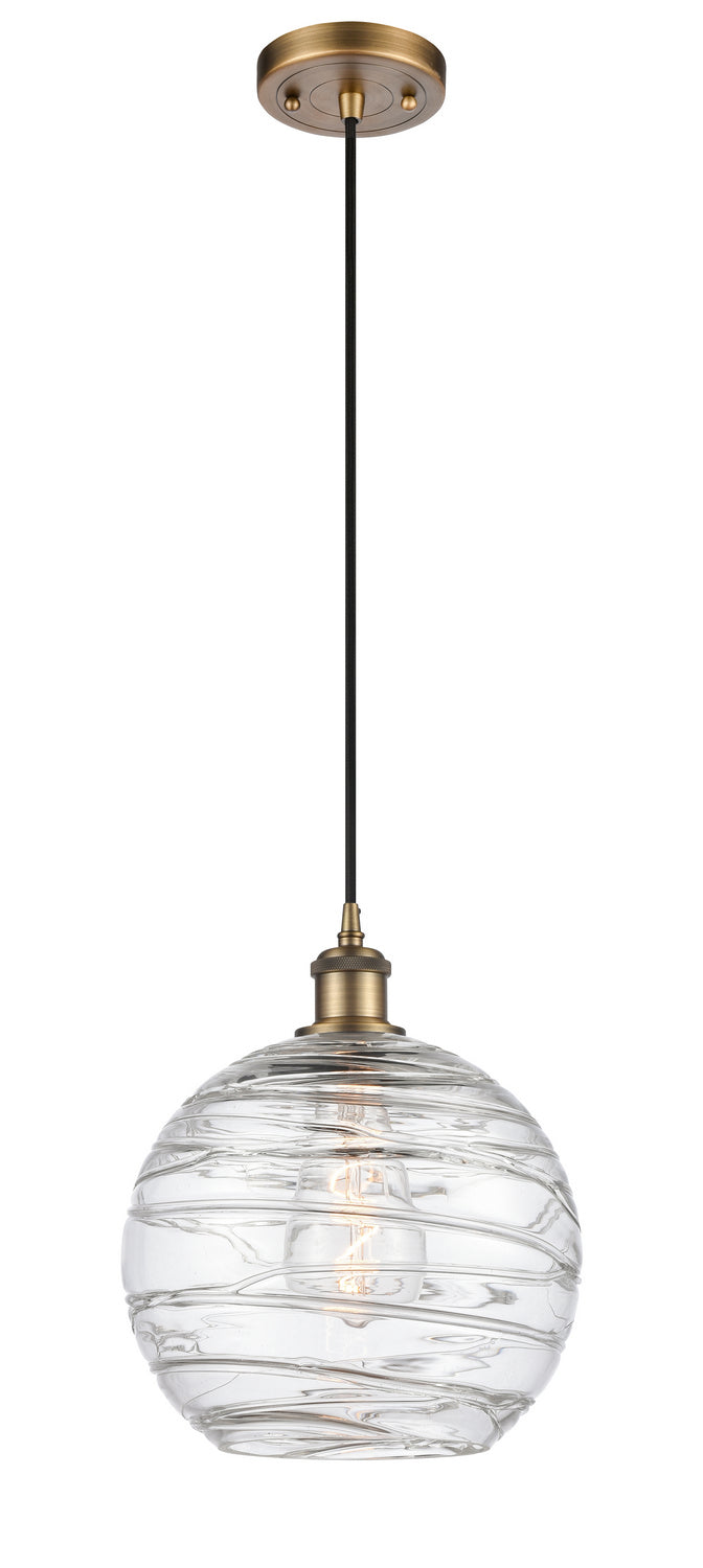 Innovations Ballston 516-1P-BB-G1213-10-LED Pendant Light - Brushed Brass