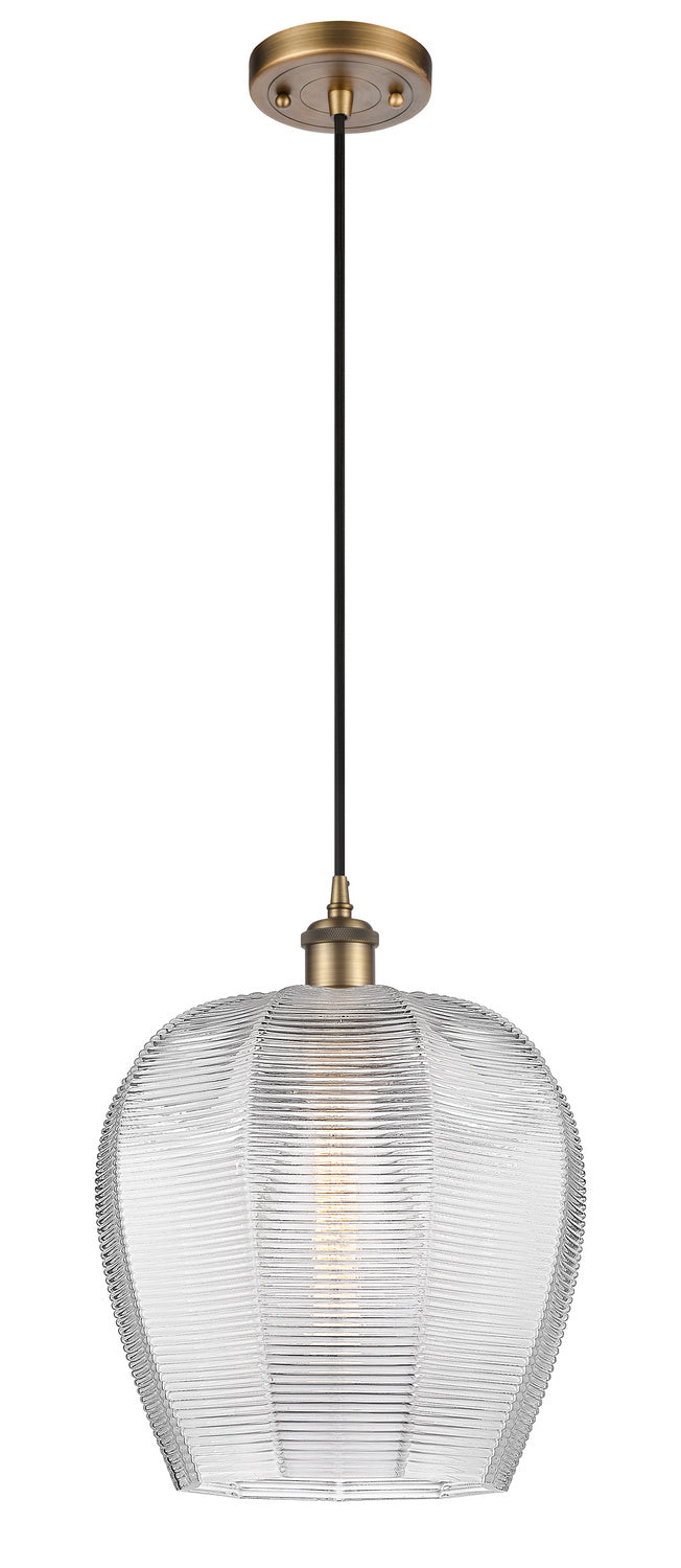 Innovations Ballston 516-1P-BB-G461-12-LED Pendant Light - Brushed Brass