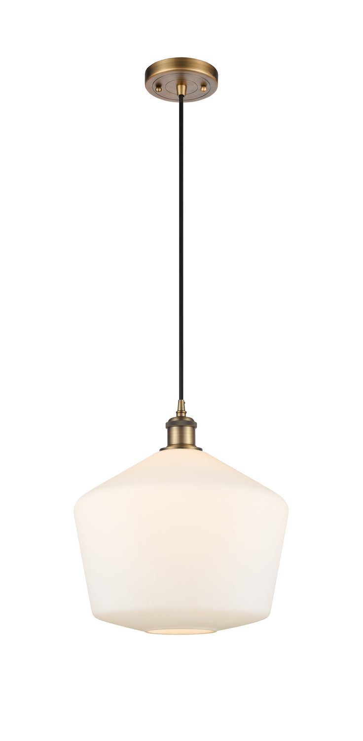 Innovations Ballston 516-1P-BB-G651-12-LED Pendant Light - Brushed Brass