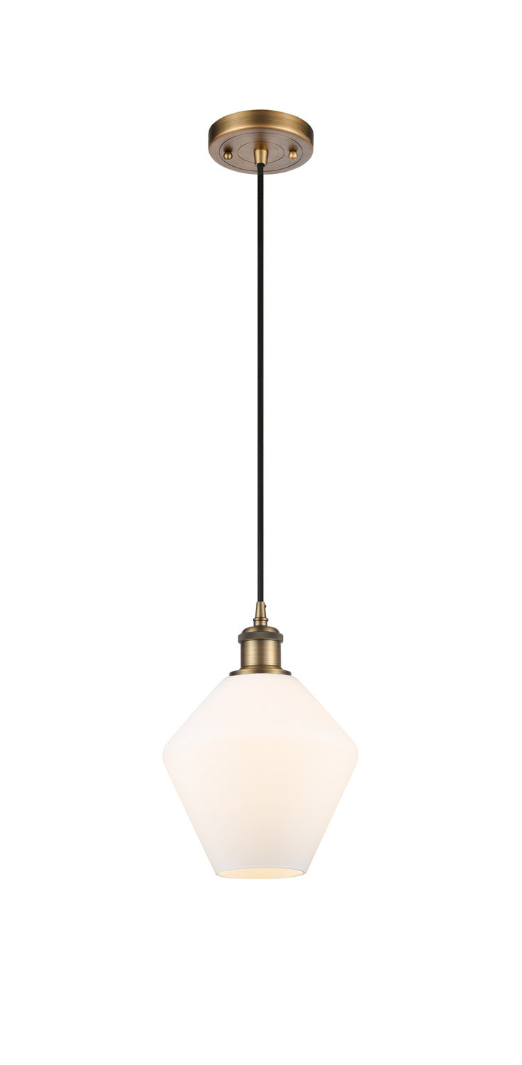 Innovations Ballston 516-1P-BB-G651-8-LED Pendant Light - Brushed Brass