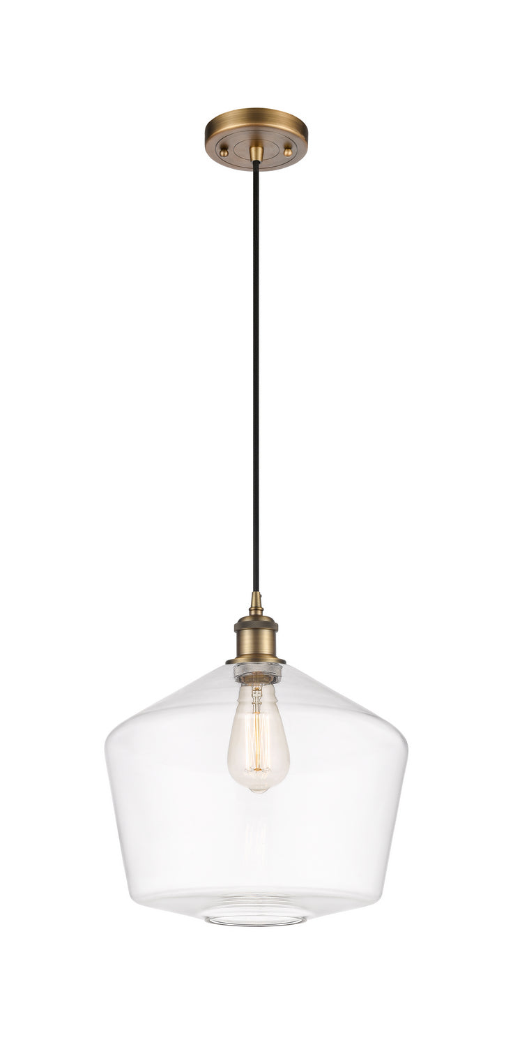 Innovations Ballston 516-1P-BB-G652-12-LED Pendant Light - Brushed Brass