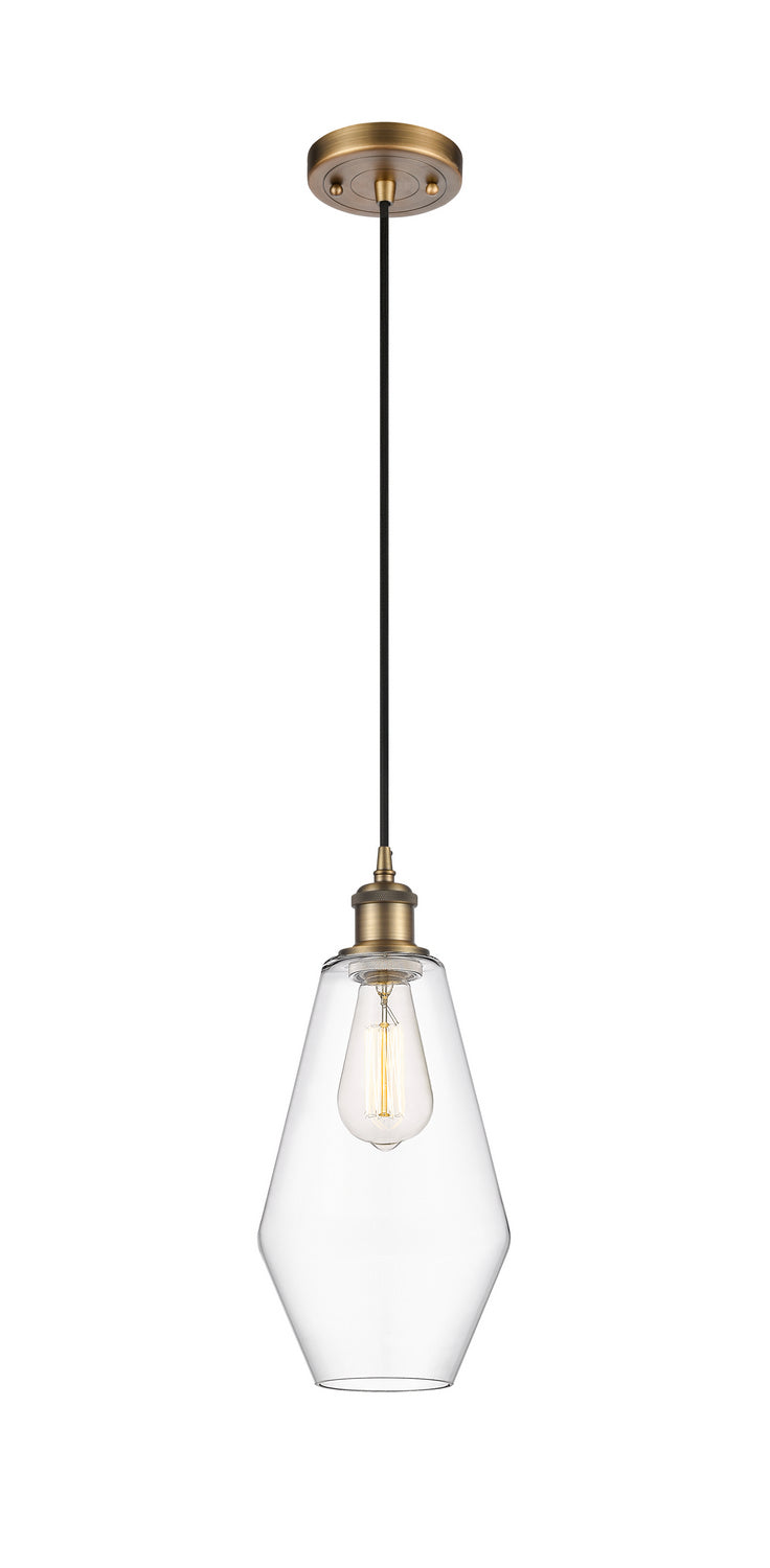 Innovations Ballston 516-1P-BB-G652-7 Pendant Light - Brushed Brass