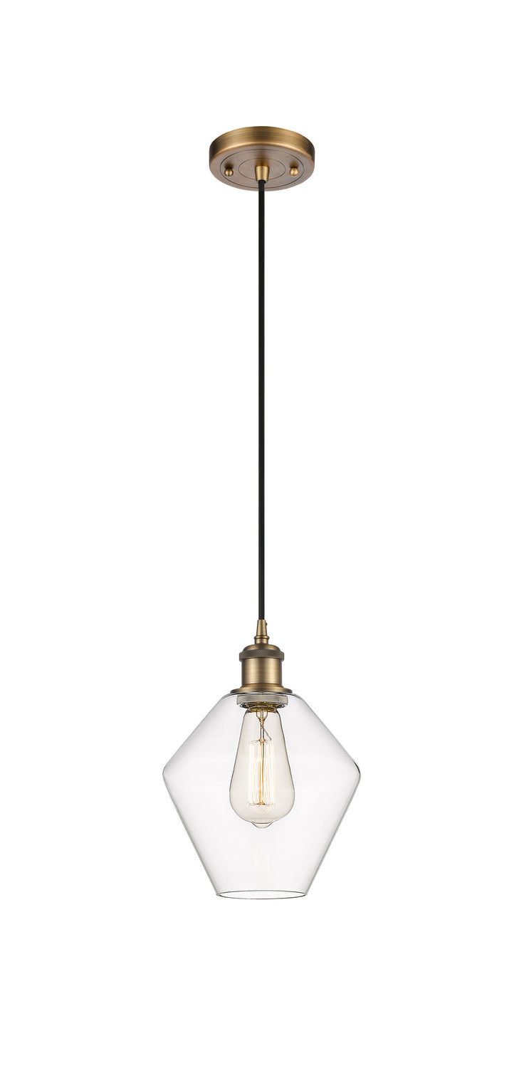 Innovations Ballston 516-1P-BB-G652-8-LED Pendant Light - Brushed Brass