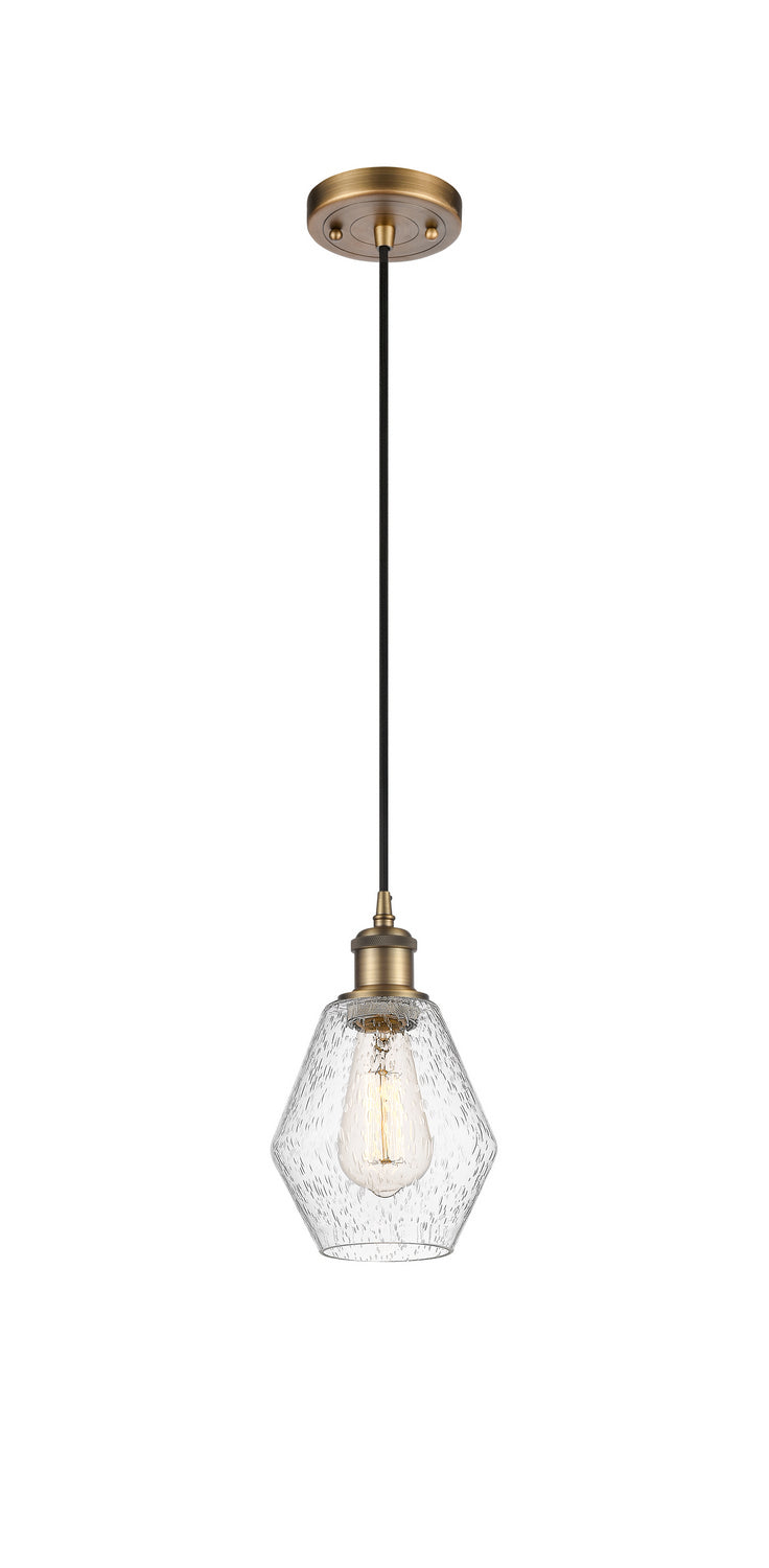 Innovations Ballston 516-1P-BB-G654-6-LED Pendant Light - Brushed Brass
