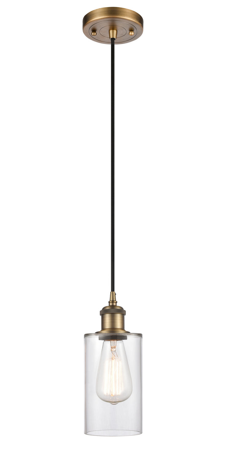 Innovations Ballston 516-1P-BB-G802-LED Pendant Light - Brushed Brass