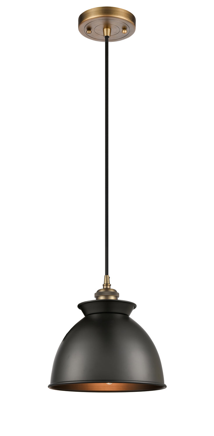 Innovations Ballston 516-1P-BB-M14-BK Pendant Light - Brushed Brass