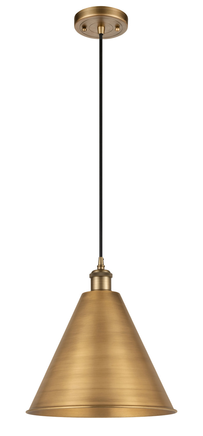 Innovations Ballston 516-1P-BB-MBC-16-BB Pendant Light - Brushed Brass