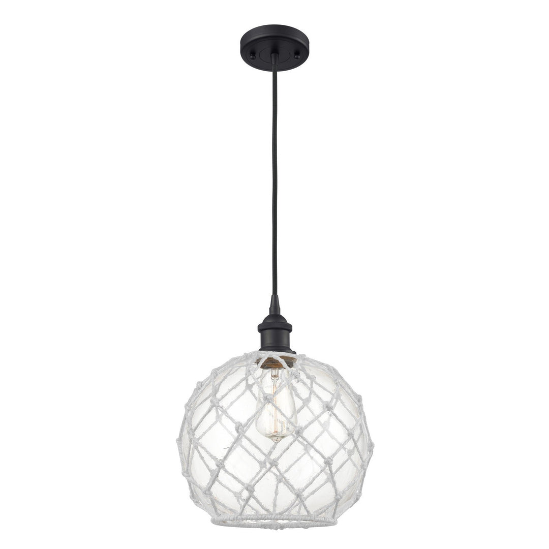 Innovations Ballston 516-1P-BK-G122-10RW-LED Pendant Light - Matte Black