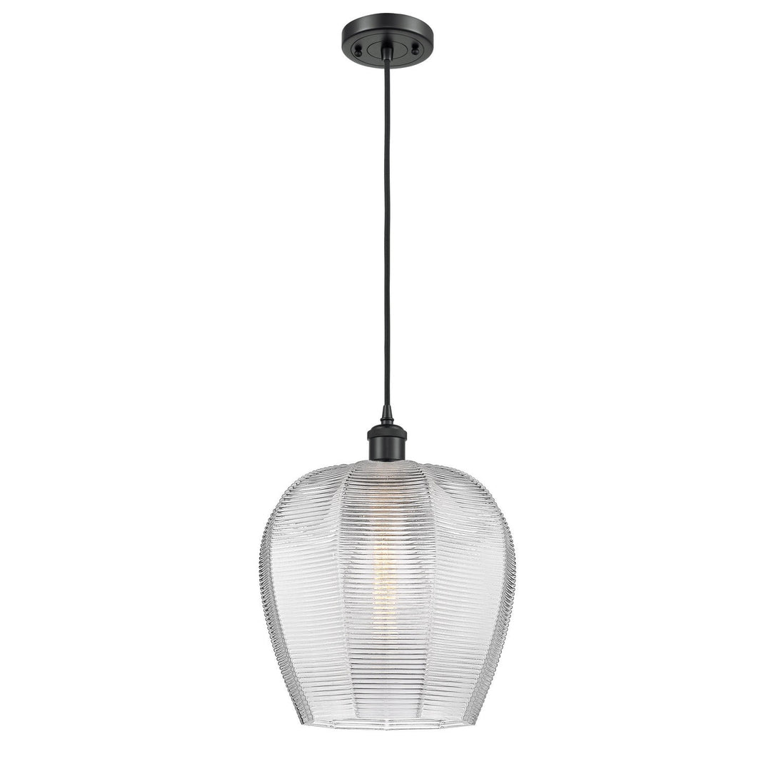 Innovations Ballston 516-1P-BK-G462-12 Pendant Light - Matte Black