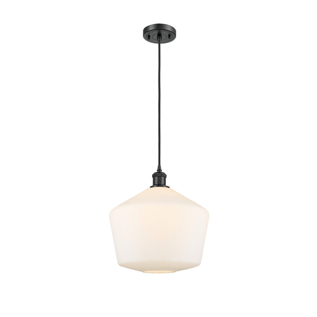 Innovations Ballston 516-1P-BK-G651-12 Pendant Light - Matte Black