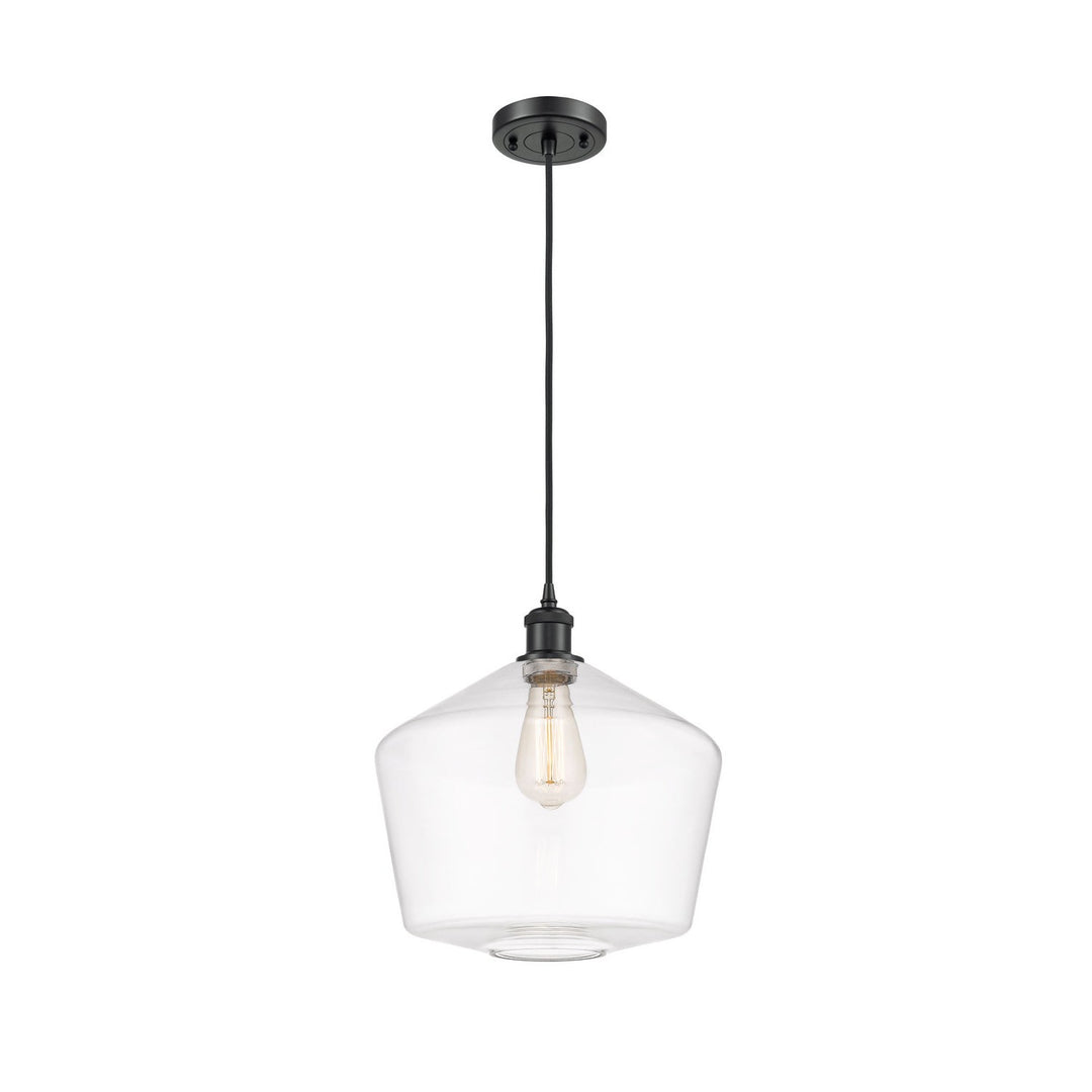 Innovations Ballston 516-1P-BK-G652-12 Pendant Light - Matte Black