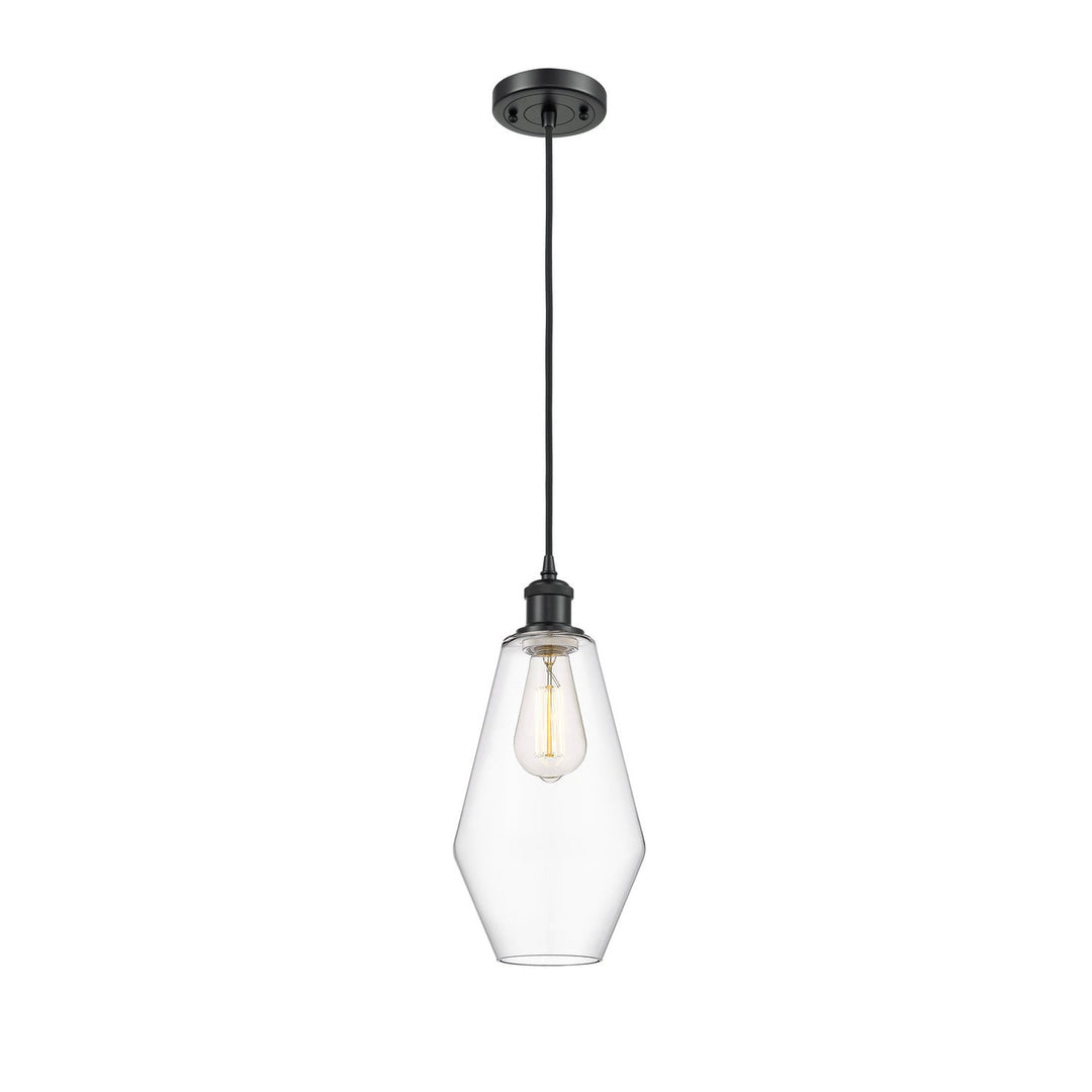 Innovations Ballston 516-1P-BK-G652-7 Pendant Light - Matte Black