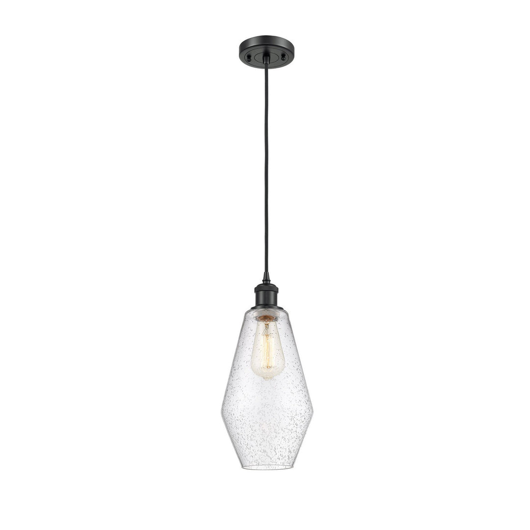 Innovations Ballston 516-1P-BK-G654-7 Pendant Light - Matte Black
