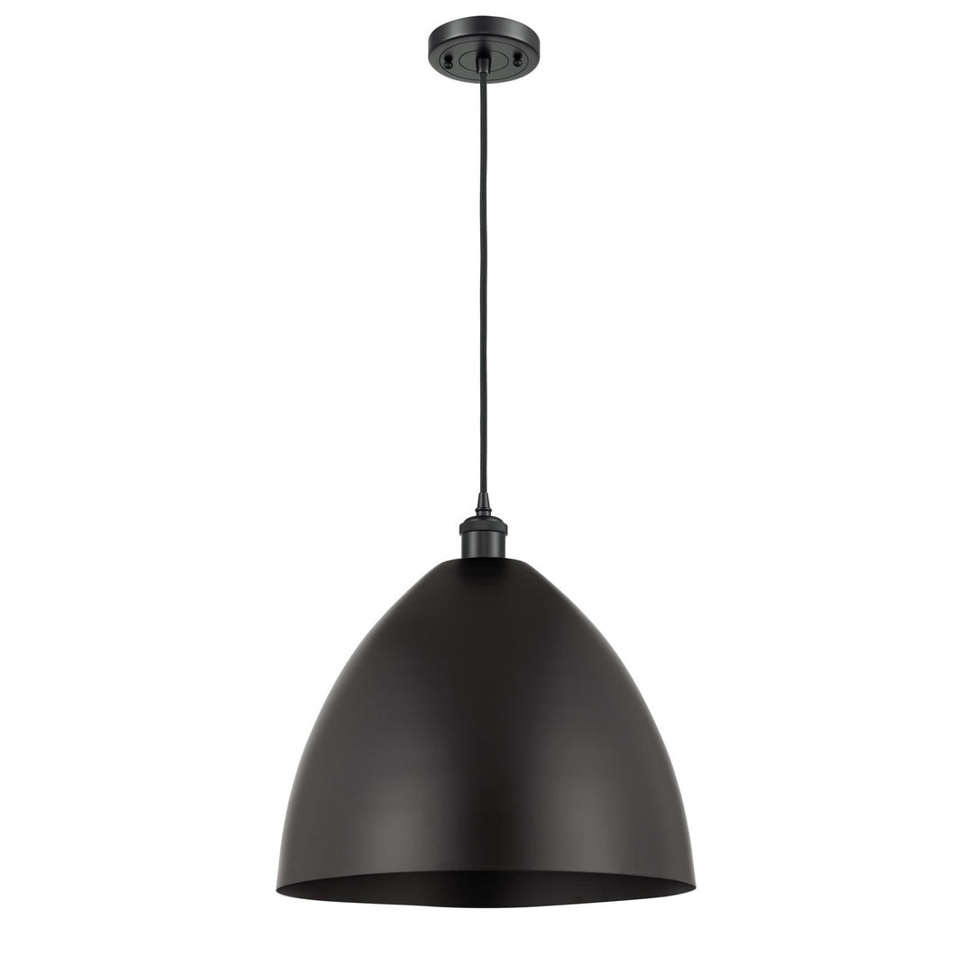 Innovations Ballston 516-1P-BK-MBD-16-BK Pendant Light - Matte Black