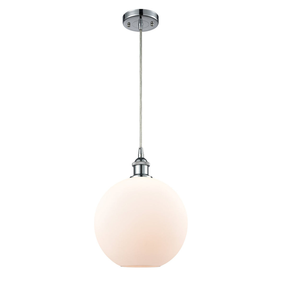 Innovations Ballston 516-1P-PC-G121-10 Pendant Light - Polished Chrome