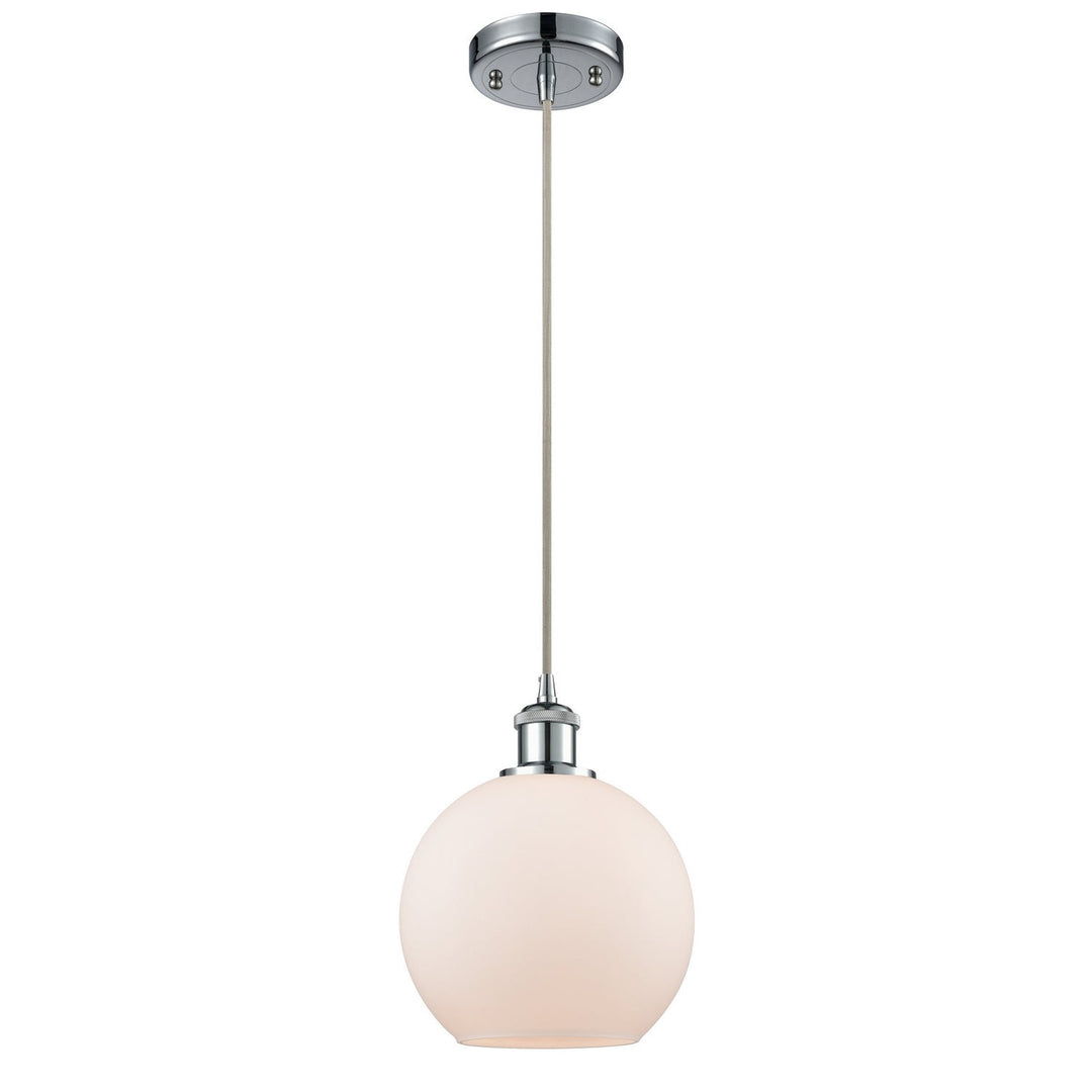 Innovations Ballston 516-1P-PC-G121-8 Pendant Light - Polished Chrome