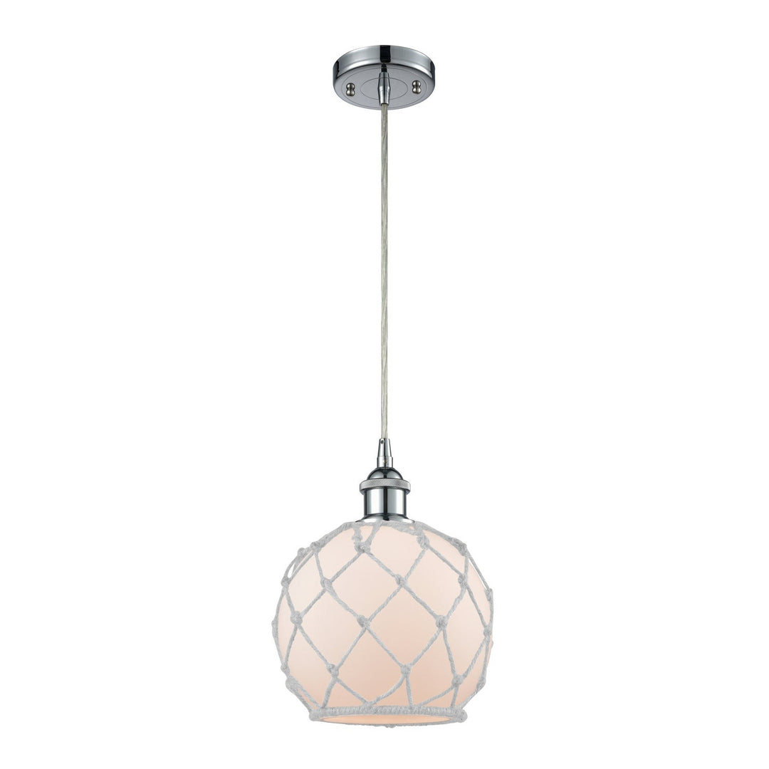 Innovations Ballston 516-1P-PC-G121-8RW Pendant Light - Polished Chrome