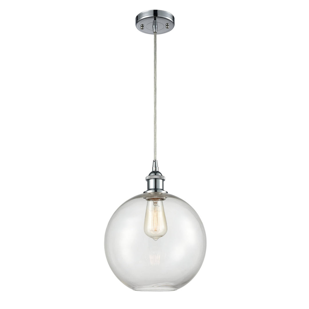 Innovations Ballston 516-1P-PC-G122-10 Pendant Light - Polished Chrome