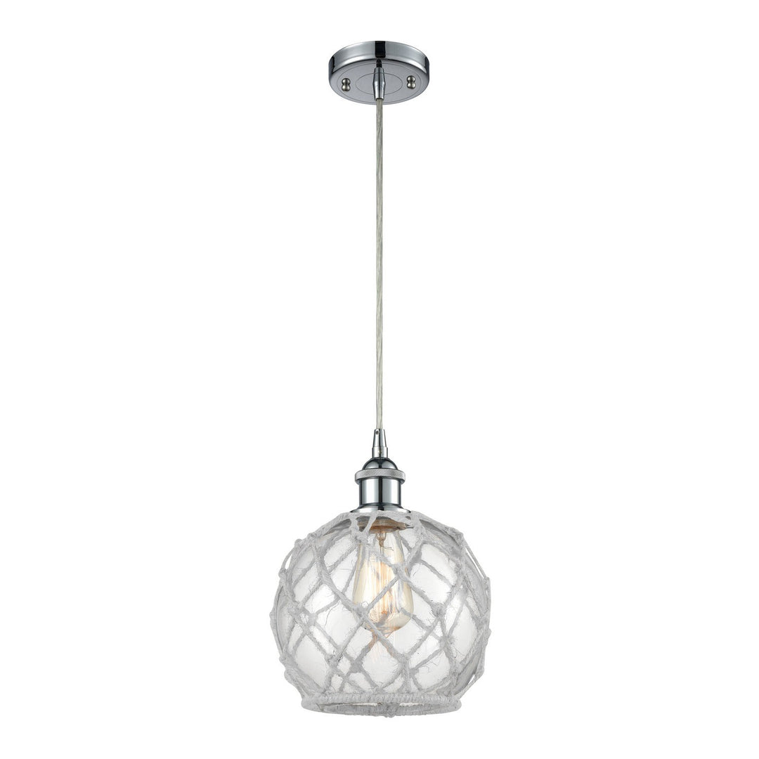 Innovations Ballston 516-1P-PC-G122-8RW-LED Pendant Light - Polished Chrome