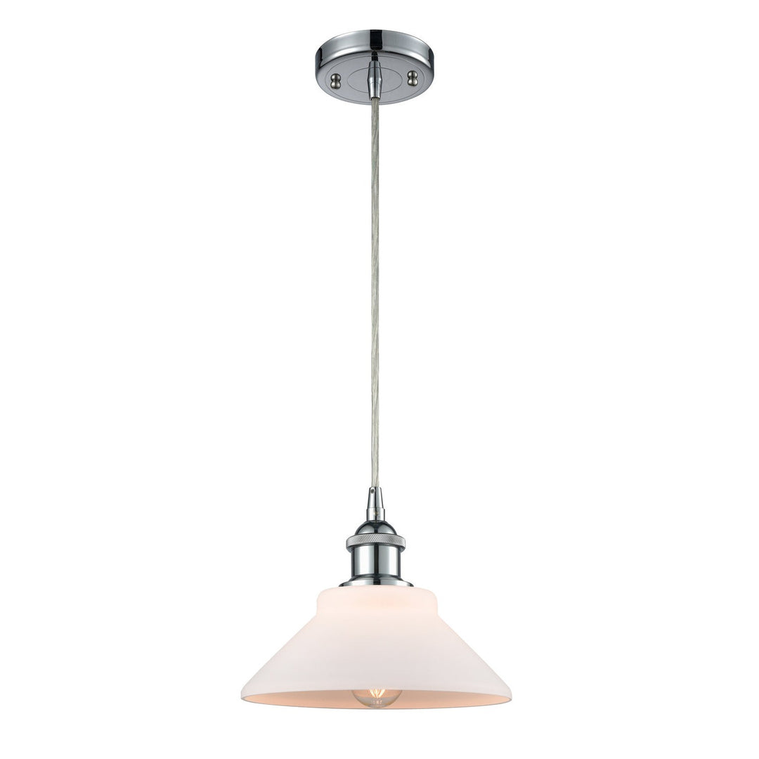 Innovations Ballston 516-1P-PC-G131 Pendant Light - Polished Chrome
