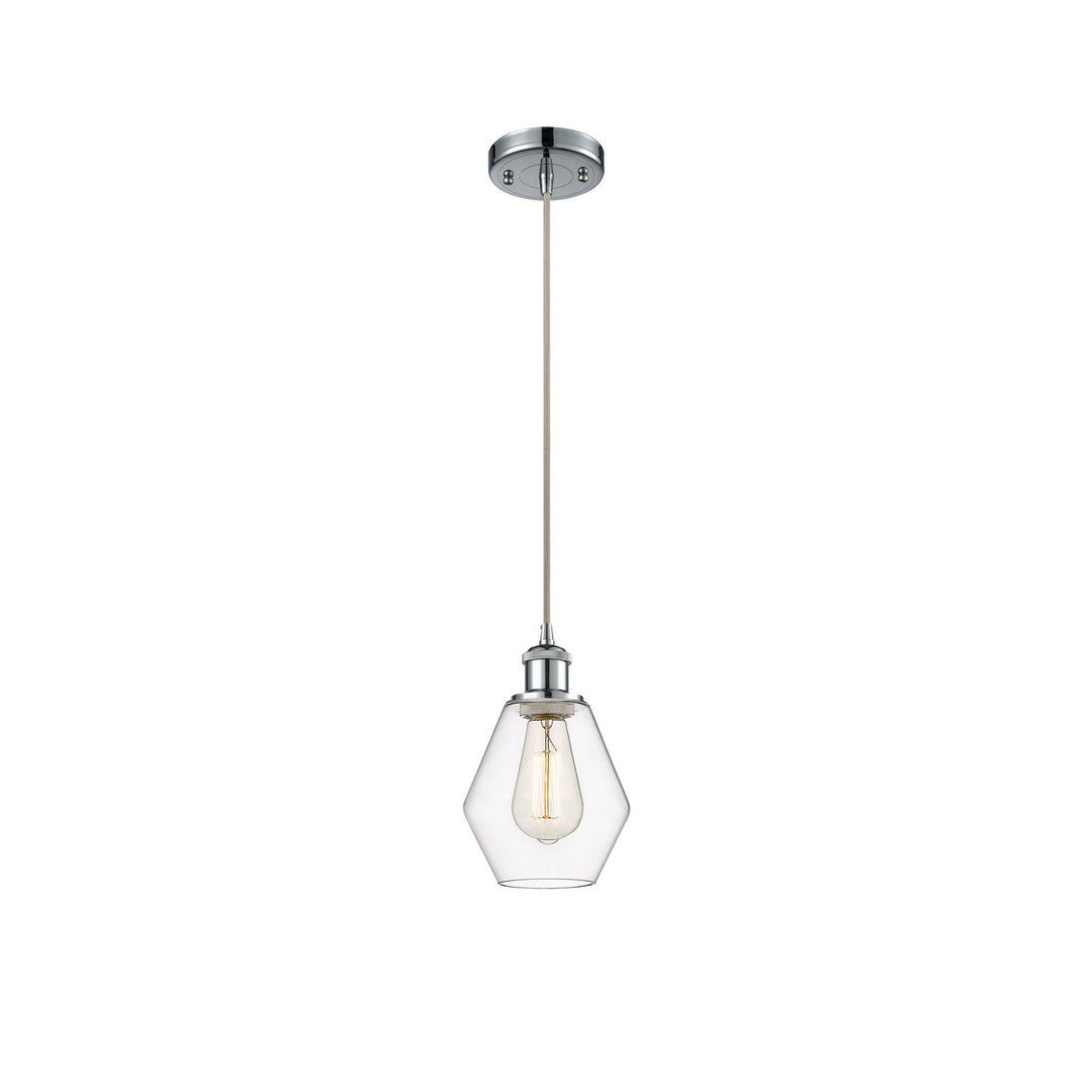 Innovations Ballston 516-1P-PC-G652-6-LED Pendant Light - Polished Chrome
