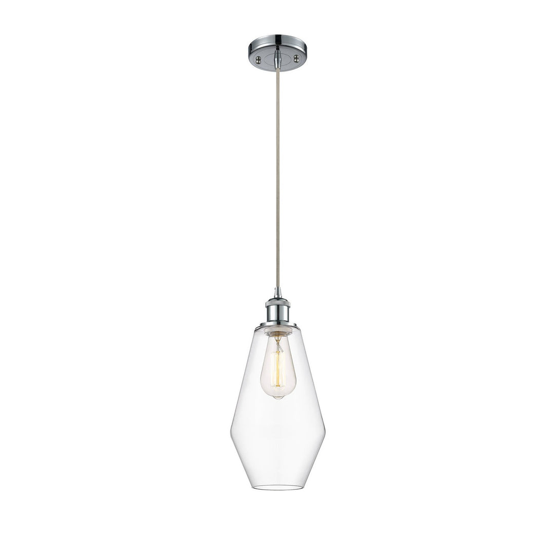 Innovations Ballston 516-1P-PC-G652-7 Pendant Light - Polished Chrome