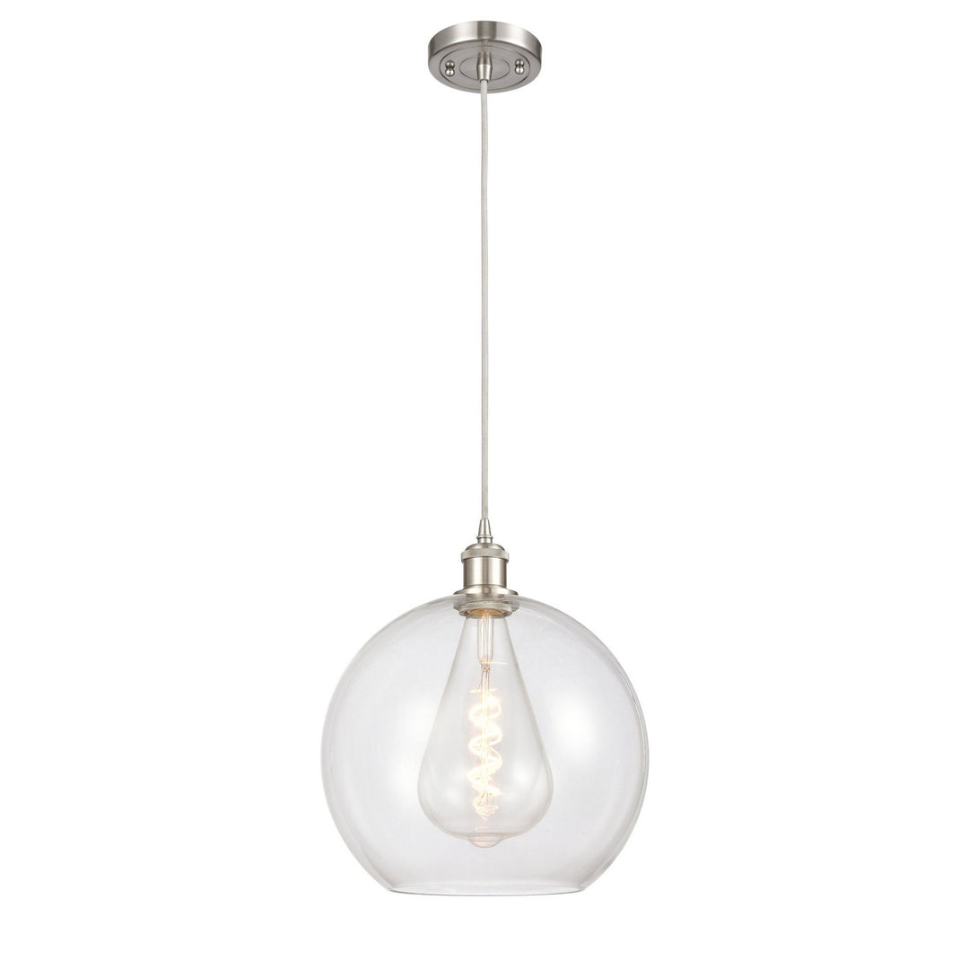 Innovations Ballston 516-1P-SN-G122-12 Pendant Light - Brushed Satin Nickel