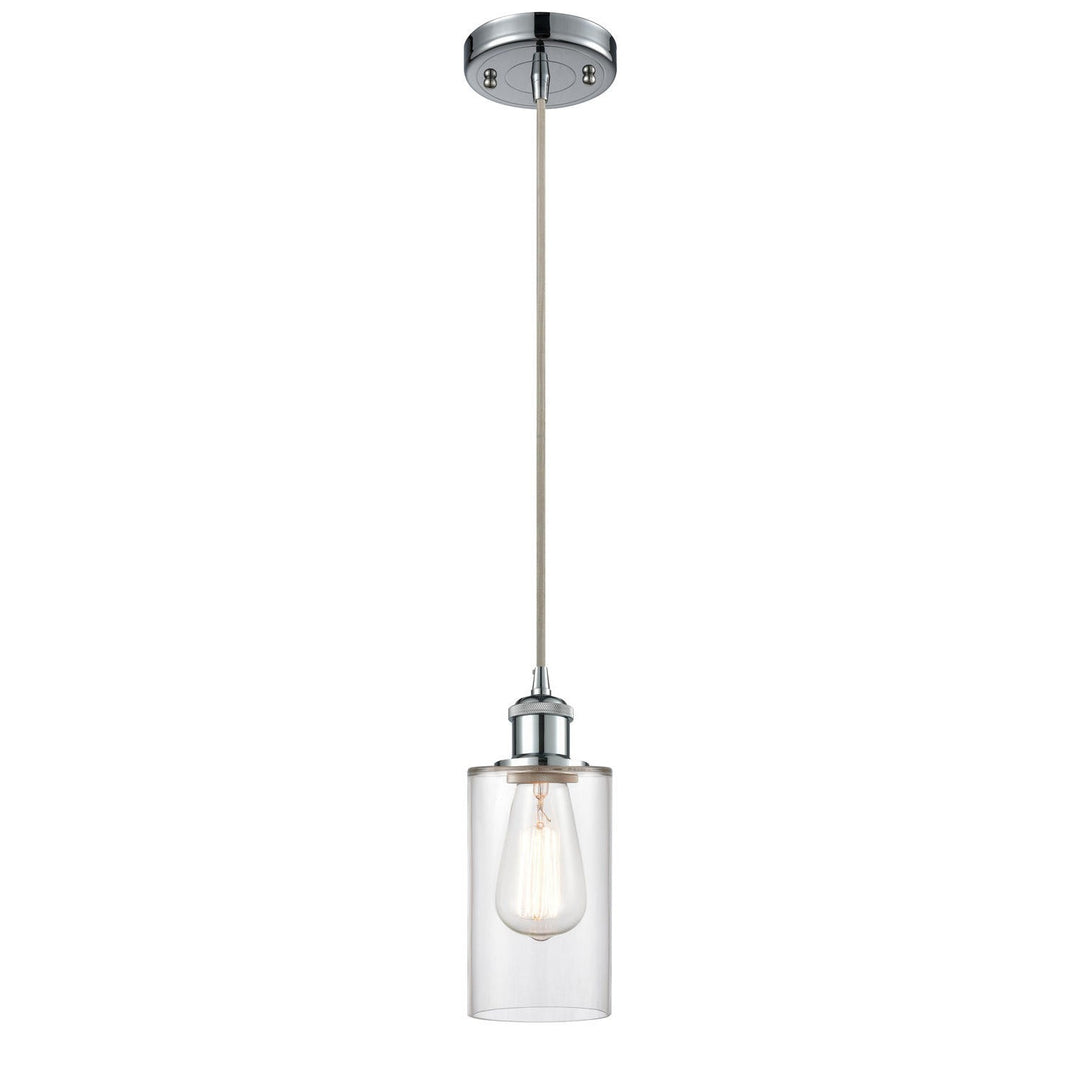 Innovations Ballston 516-1P-PC-G802 Pendant Light - Polished Chrome