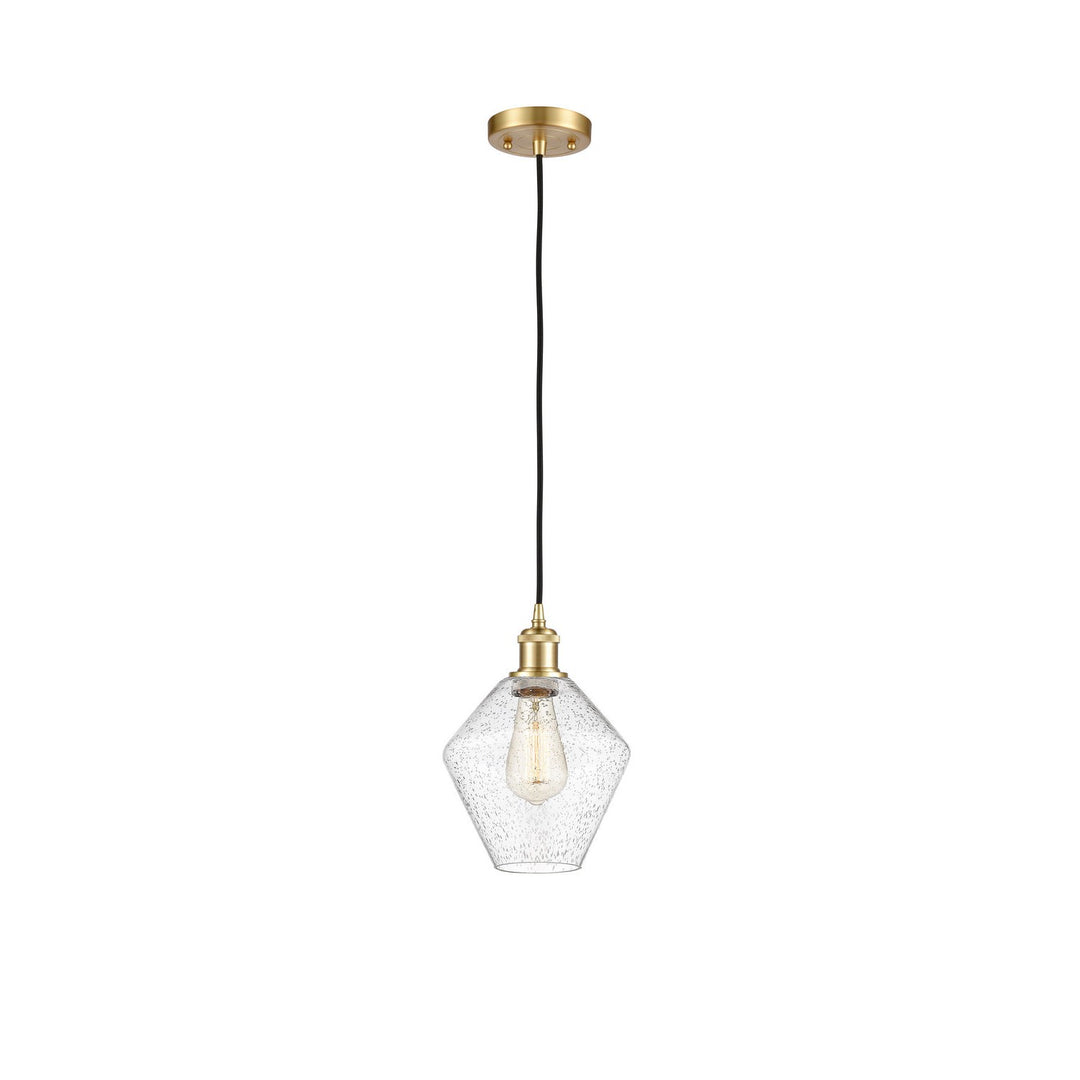 Innovations Ballston 516-1P-SG-G654-8 Pendant Light - Satin Gold