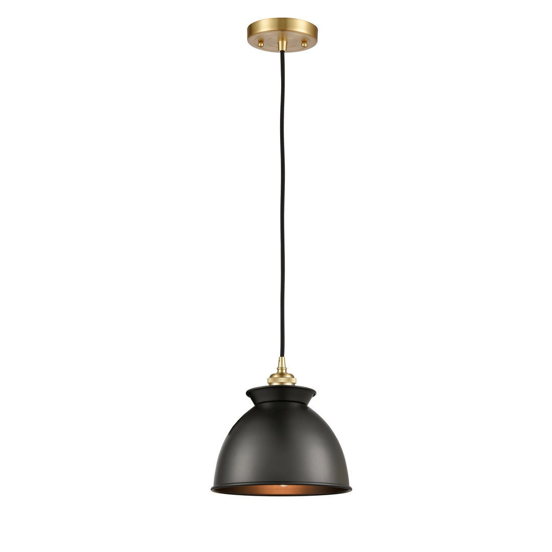 Innovations Ballston 516-1P-SG-M14-BK Pendant Light - Satin Gold