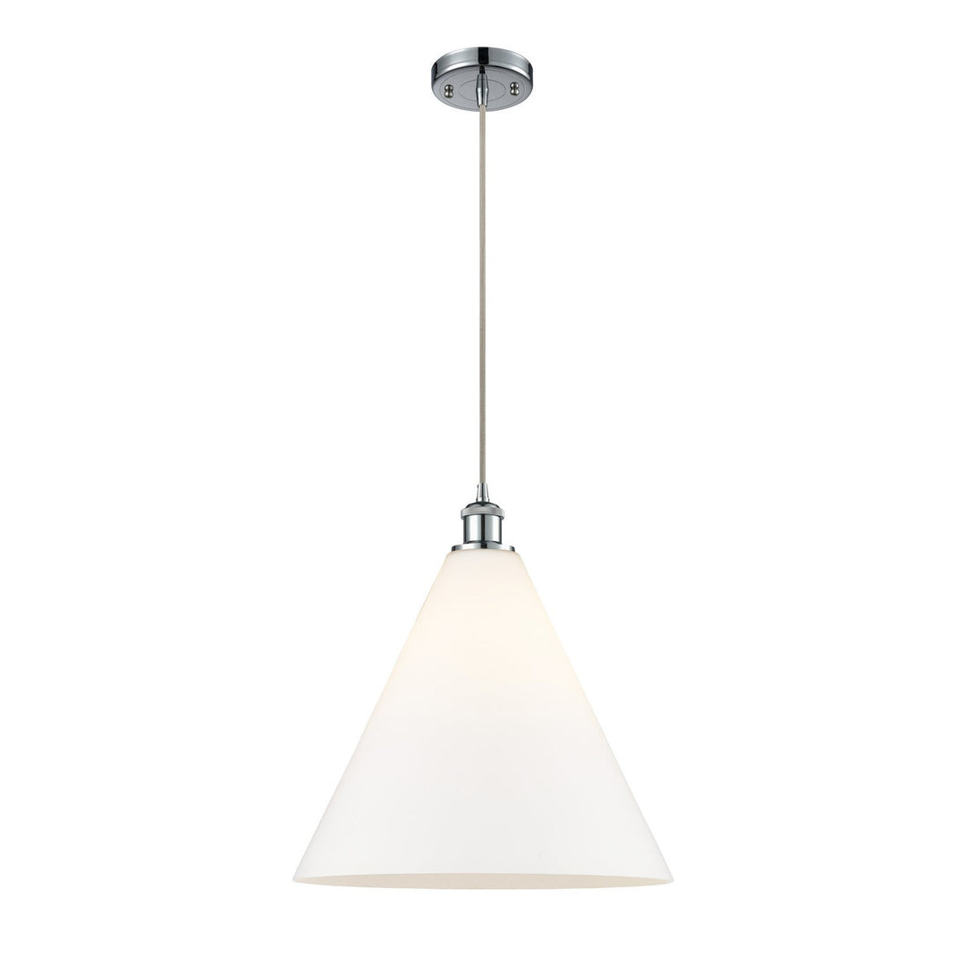 Innovations Ballston 516-1P-PC-GBC-161 Pendant Light - Polished Chrome