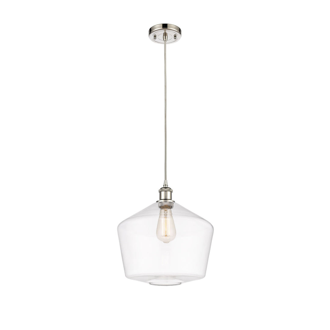Innovations Ballston 516-1P-PN-G652-12-LED Pendant Light - Polished Nickel