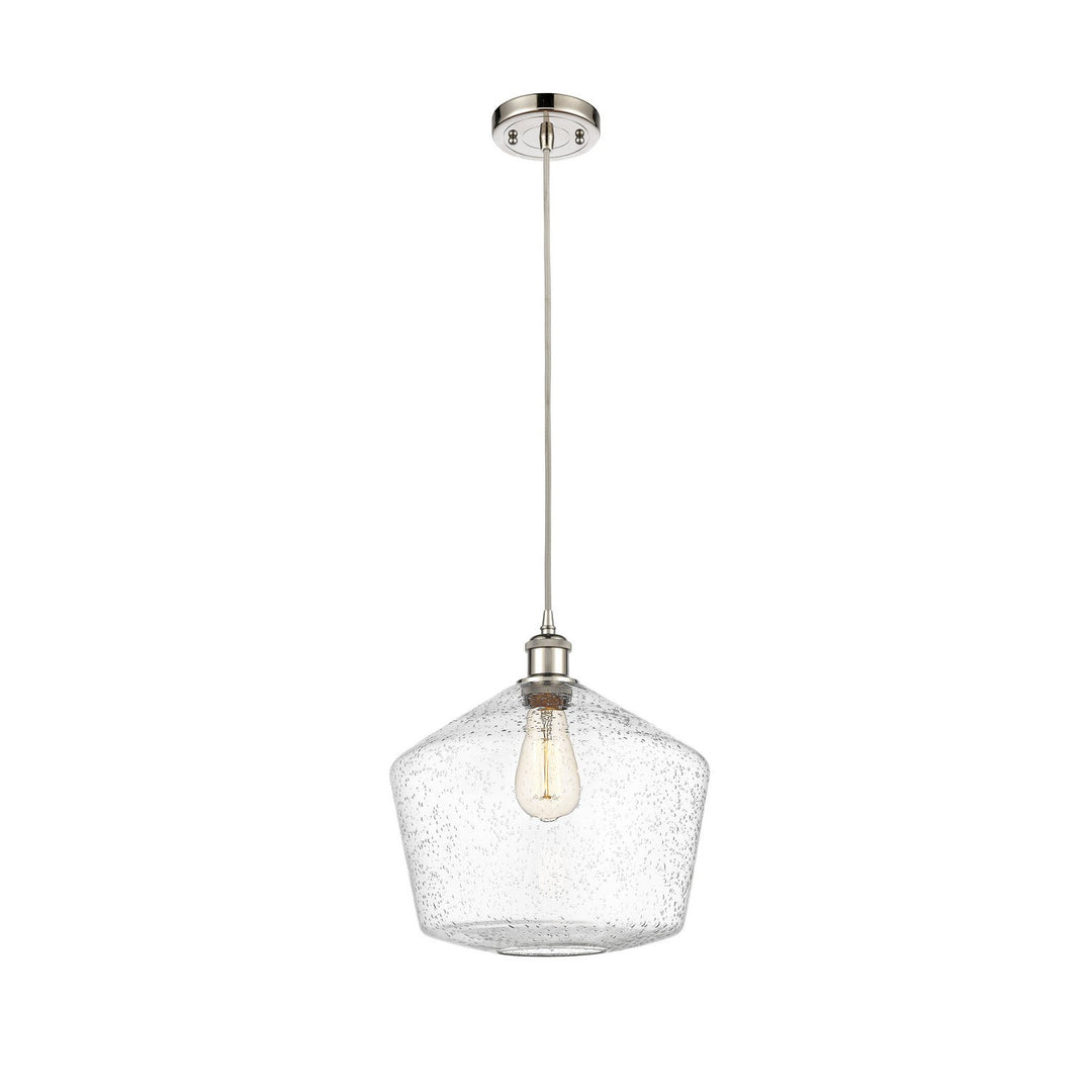 Innovations Ballston 516-1P-PN-G654-12-LED Pendant Light - Polished Nickel